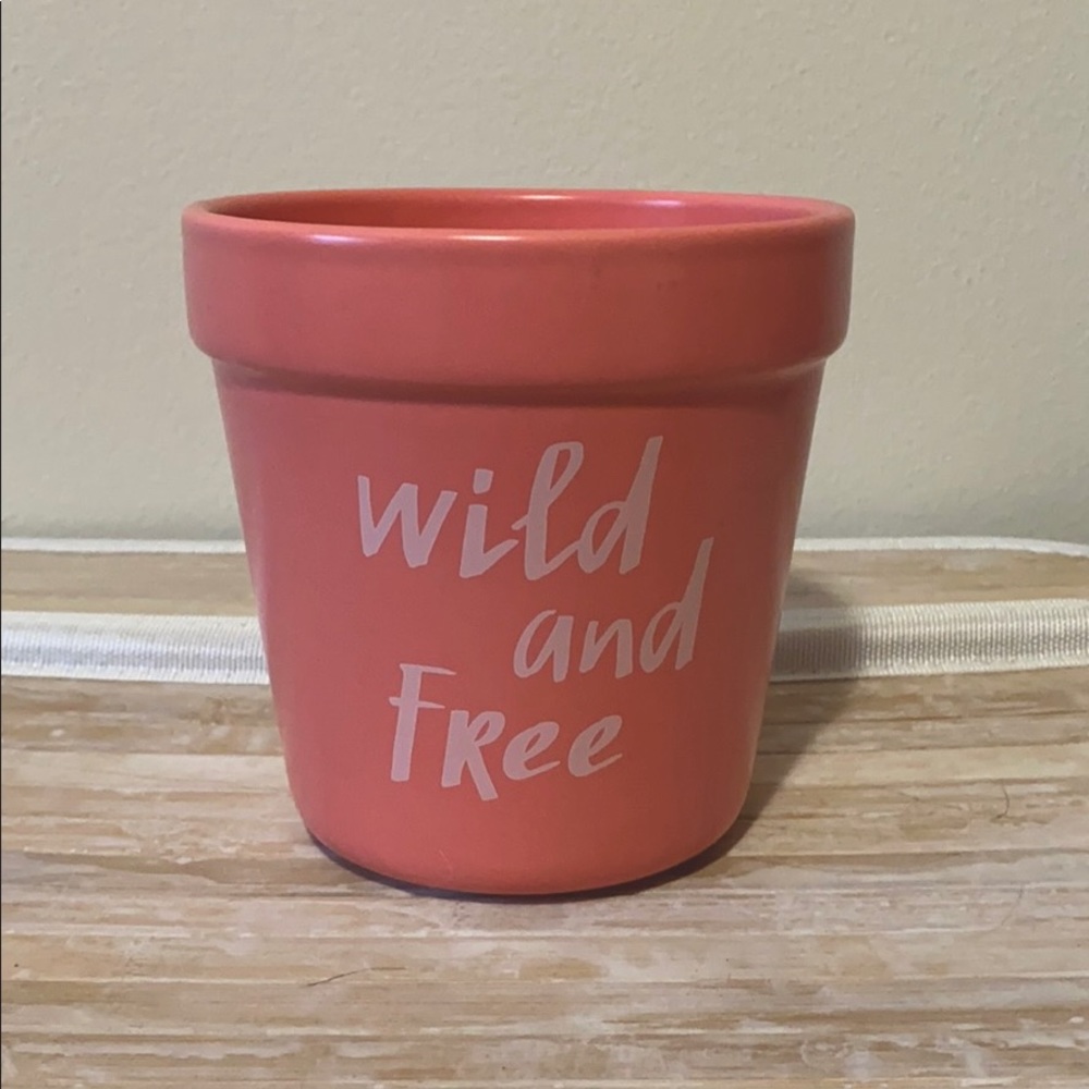 Wild & Free Plant Pot